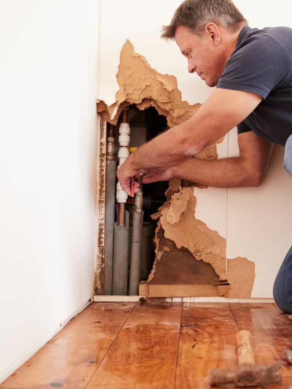 Burst Pipe Repair Replacement In Quail Creek