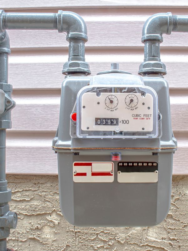 Gas Line Installation in Three Points